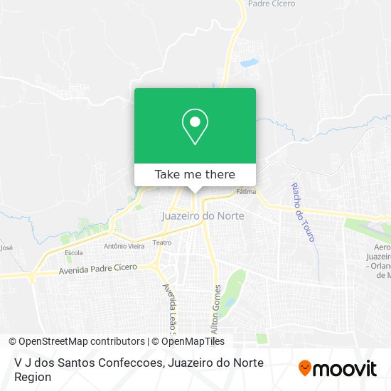 Mapa V J dos Santos Confeccoes