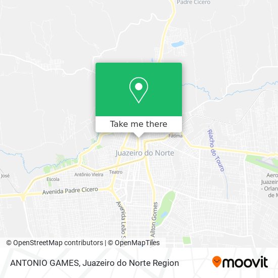 Mapa ANTONIO GAMES