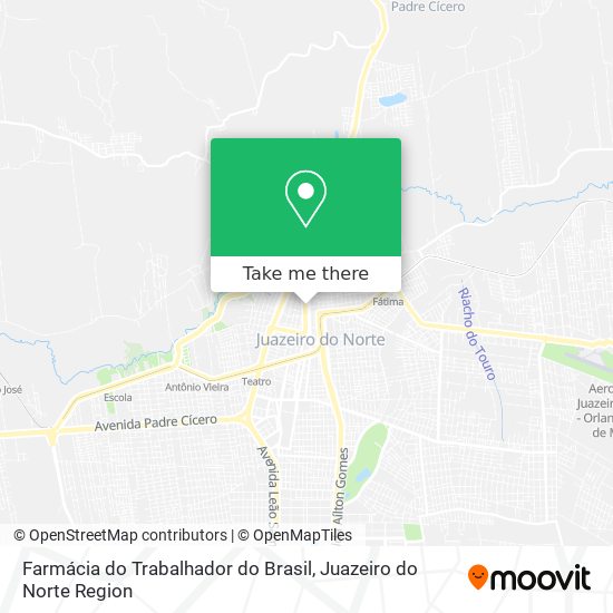 Farmácia do Trabalhador do Brasil map