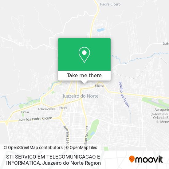 Mapa STI SERVICO EM TELECOMUNICACAO E INFORMATICA