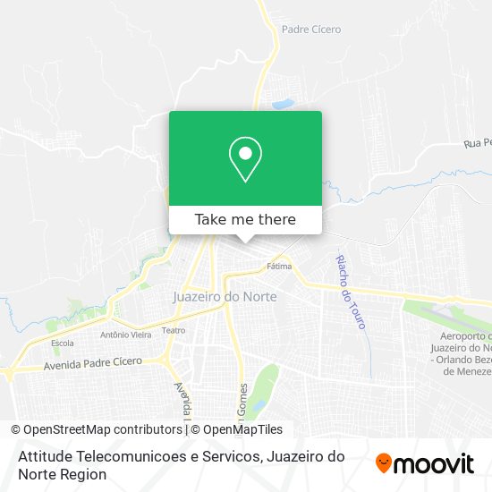 Attitude Telecomunicoes e Servicos map