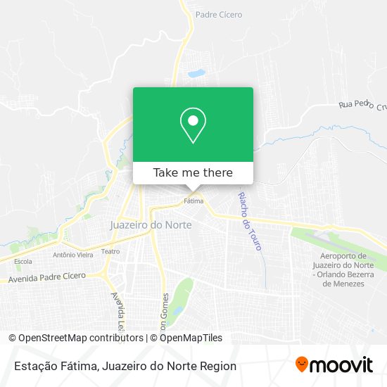 Estação Fátima map