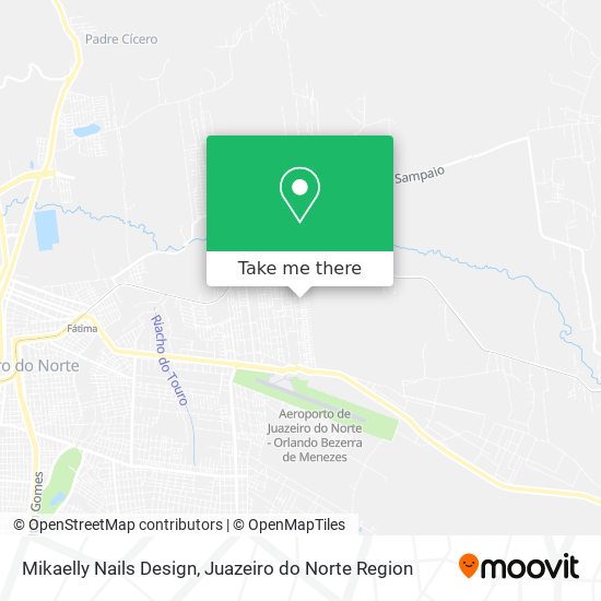 Mikaelly Nails Design map