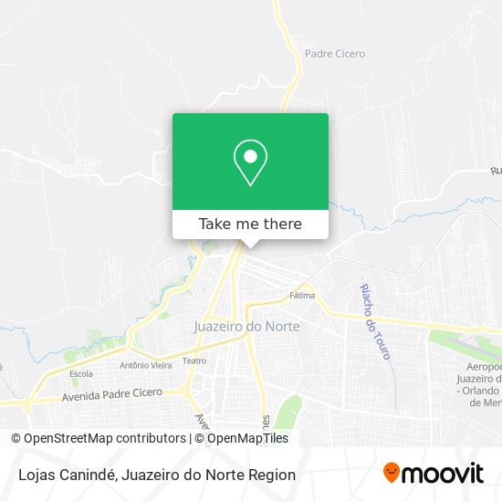 Lojas Canindé map