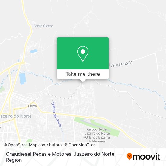 Crajudiesel Peças e Motores map