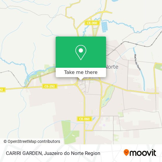 CARIRI GARDEN map