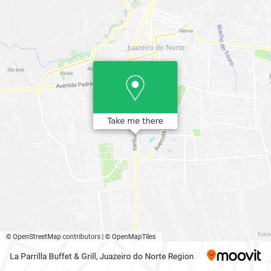 Mapa La Parrilla Buffet & Grill