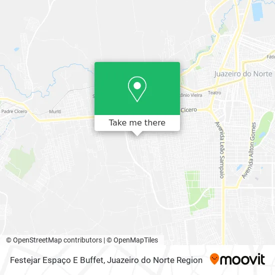 Festejar Espaço E Buffet map
