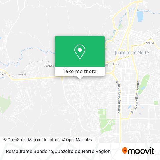 Restaurante Bandeira map