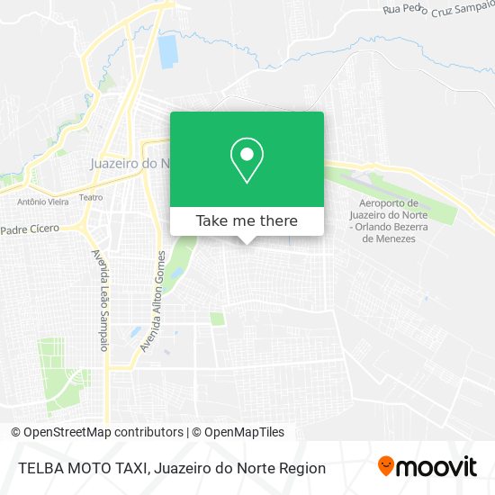 TELBA MOTO TAXI map