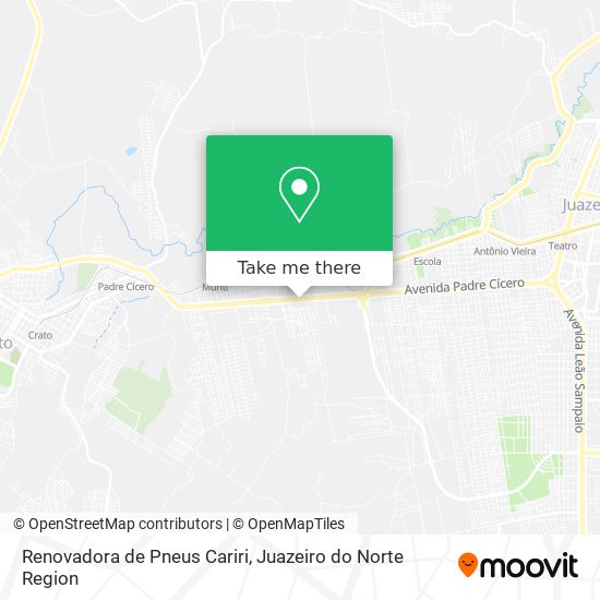 Mapa Renovadora de Pneus Cariri