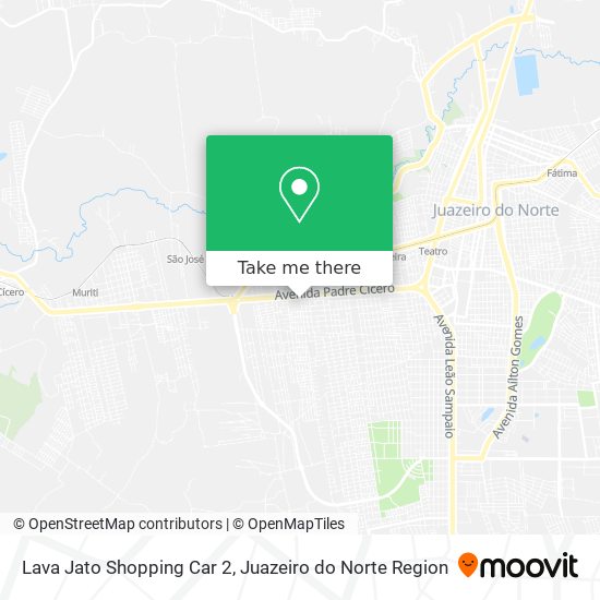Mapa Lava Jato Shopping Car 2