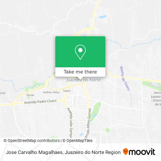 Mapa Jose Carvalho Magalhaes