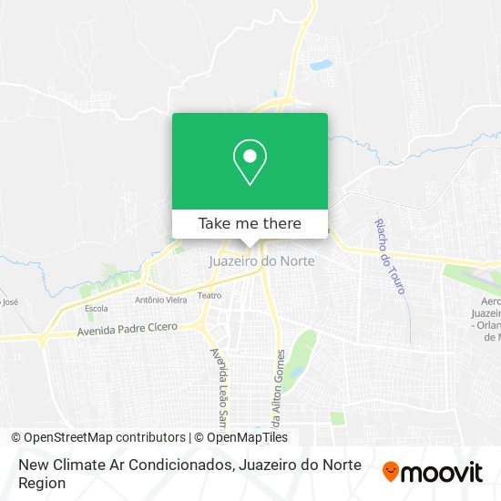 New Climate Ar Condicionados map