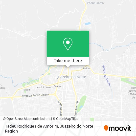 Mapa Tadeu Rodrigues de Amorim