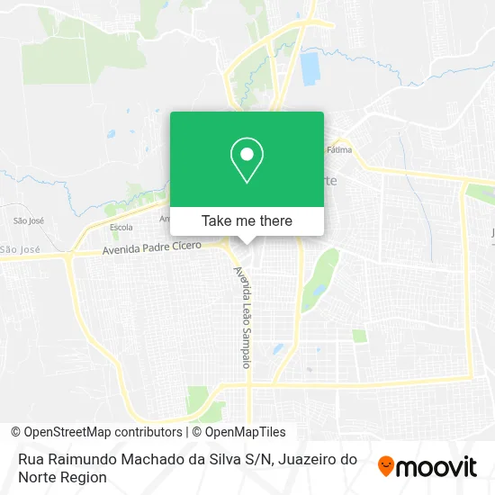 Rua Raimundo Machado da Silva S / N map