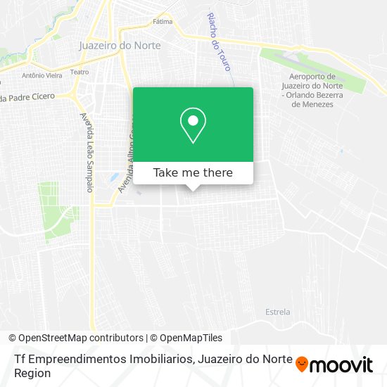 Mapa Tf Empreendimentos Imobiliarios