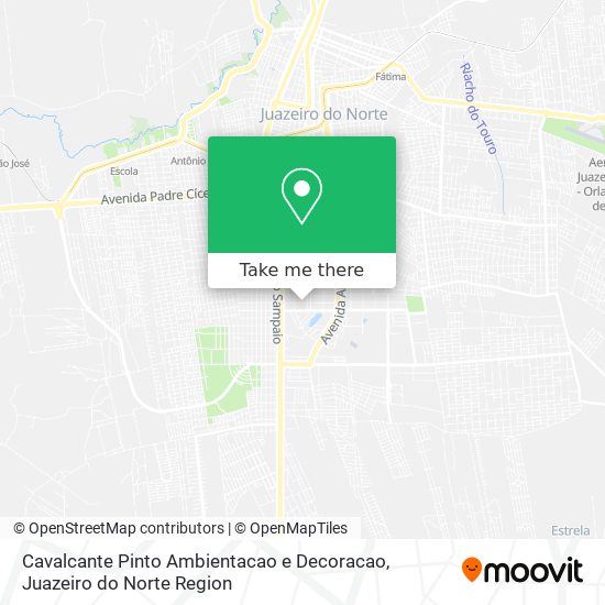 Cavalcante Pinto Ambientacao e Decoracao map