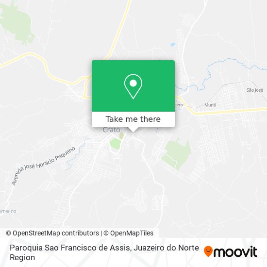 Paroquia Sao Francisco de Assis map