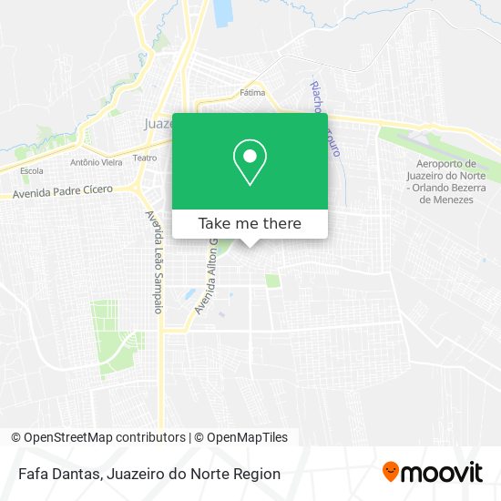 Fafa Dantas map