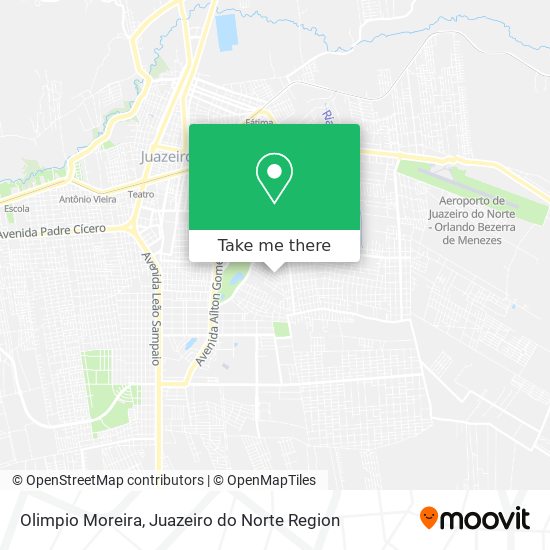 Mapa Olimpio Moreira