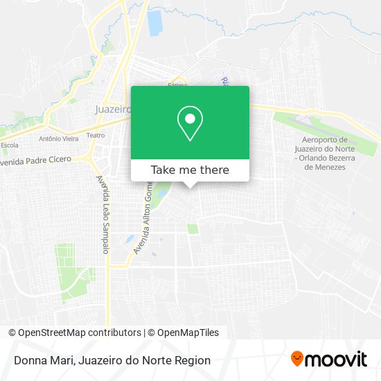 Donna Mari map