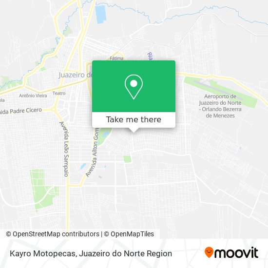 Kayro Motopecas map