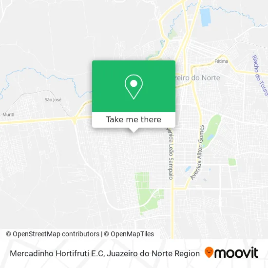 Mercadinho Hortifruti E.C map