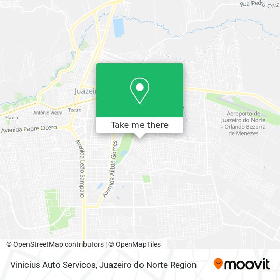 Vinicius Auto Servicos map