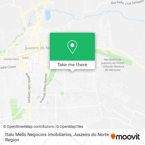 Italo Mello Negocios Imobiliarios map