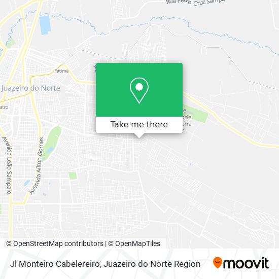 Jl Monteiro Cabelereiro map