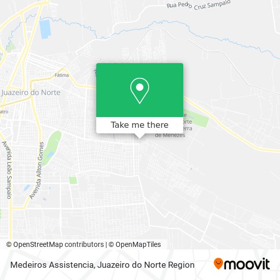 Medeiros Assistencia map