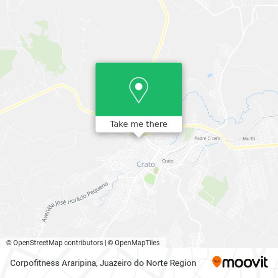 Mapa Corpofitness Araripina