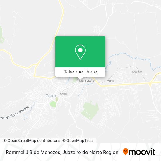 Rommel J B de Menezes map