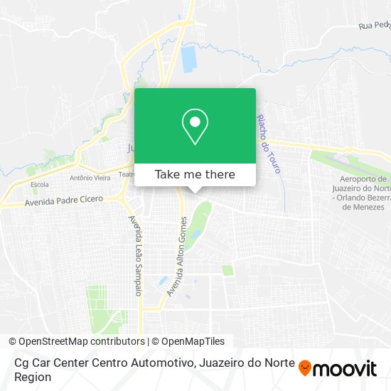 Mapa Cg Car Center Centro Automotivo