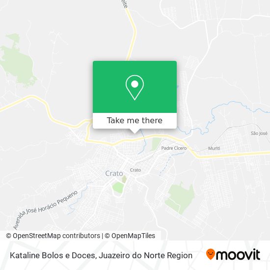 Mapa Kataline Bolos e Doces