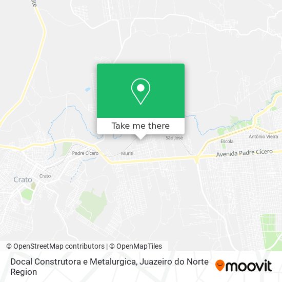 Docal Construtora e Metalurgica map