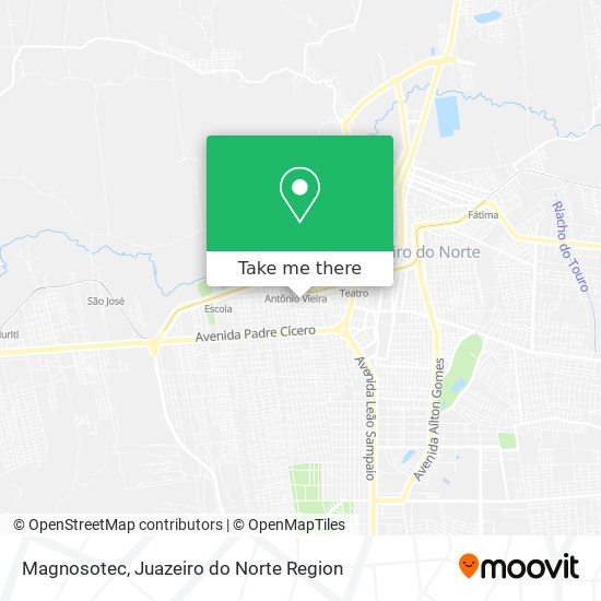 Magnosotec map