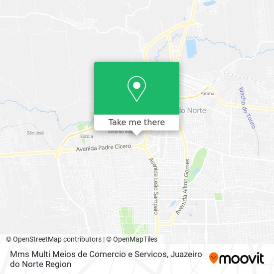 Mapa Mms Multi Meios de Comercio e Servicos