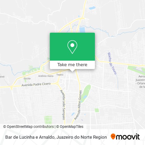 Mapa Bar de Lucinha e Arnaldo