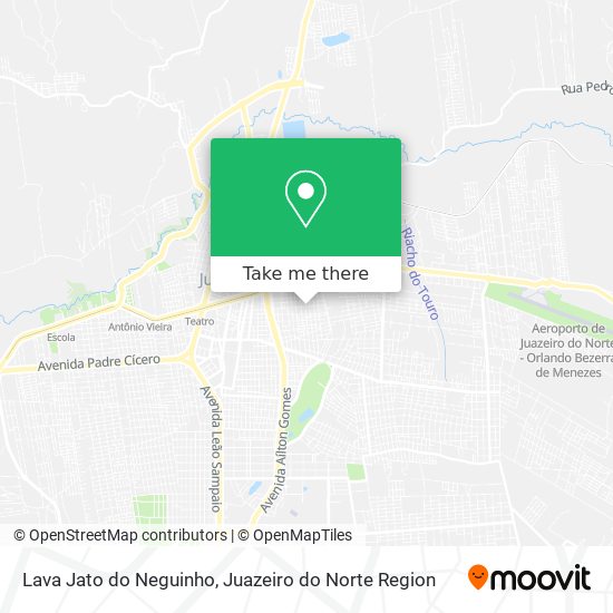 Lava Jato do Neguinho map