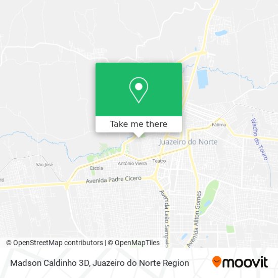 Madson Caldinho 3D map