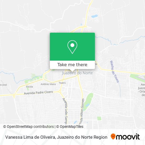 Vanessa Lima de Oliveira map