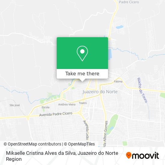 Mapa Mikaelle Cristina Alves da Silva
