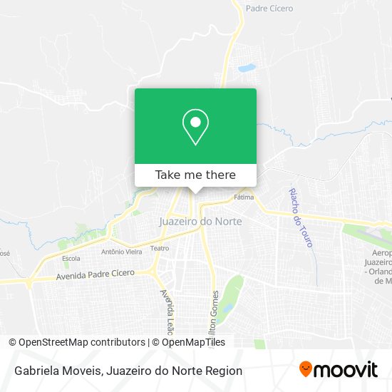 Gabriela Moveis map