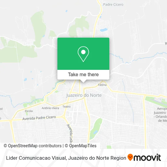 Lider Comunicacao Visual map