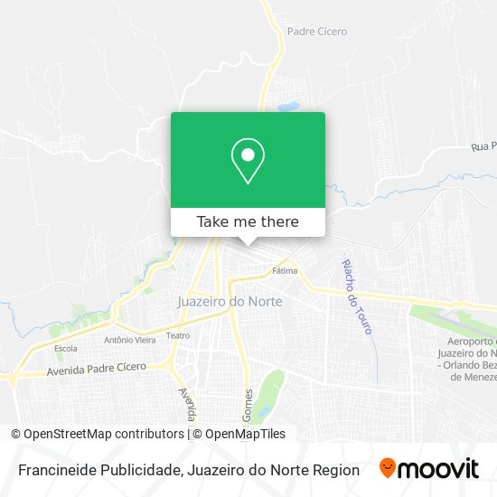 Francineide Publicidade map