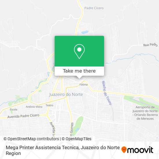 Mega Printer Assistencia Tecnica map