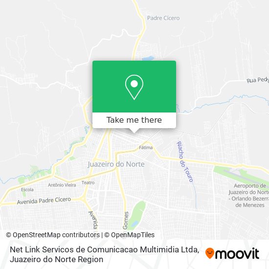 Net Link Servicos de Comunicacao Multimidia Ltda map