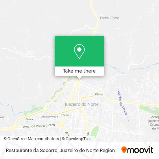 Mapa Restaurante da Socorro